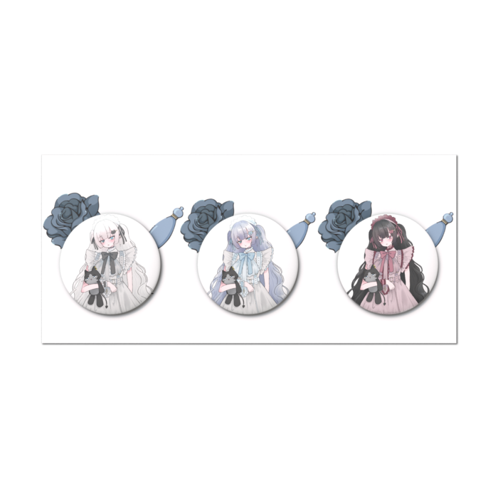缶バッジセット - 3個セット