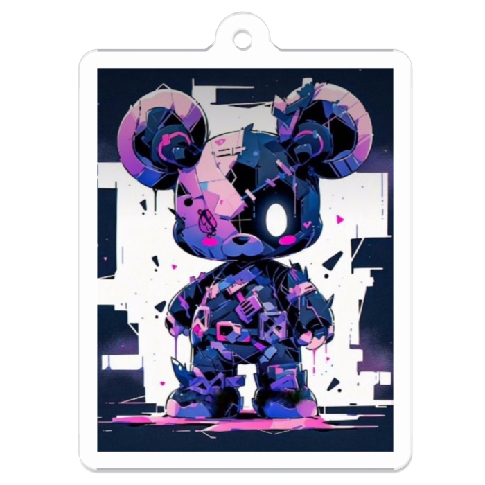 アクリルキーホルダー - 50 x 50 (mm)
