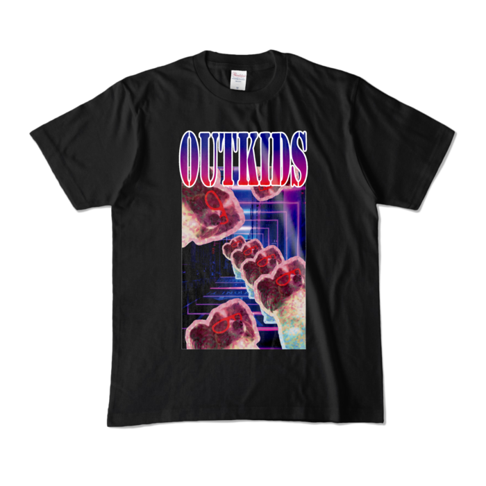 カラーTシャツ - M - ブラック (濃色)