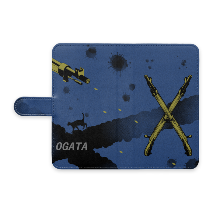 手帳型Androidケース - L - ストラップ穴 なし