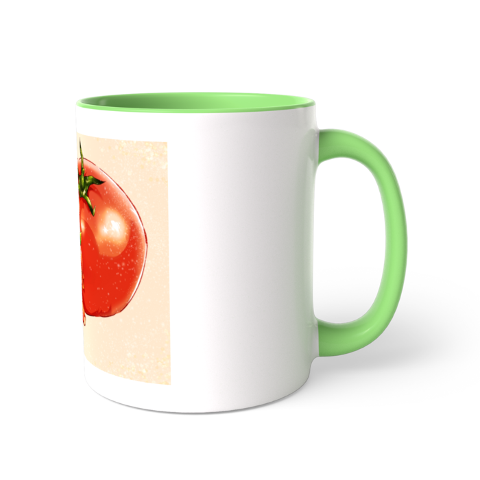 ツートンカラーマグカップ - 直径 8.2cm / 高さ 9.5cm