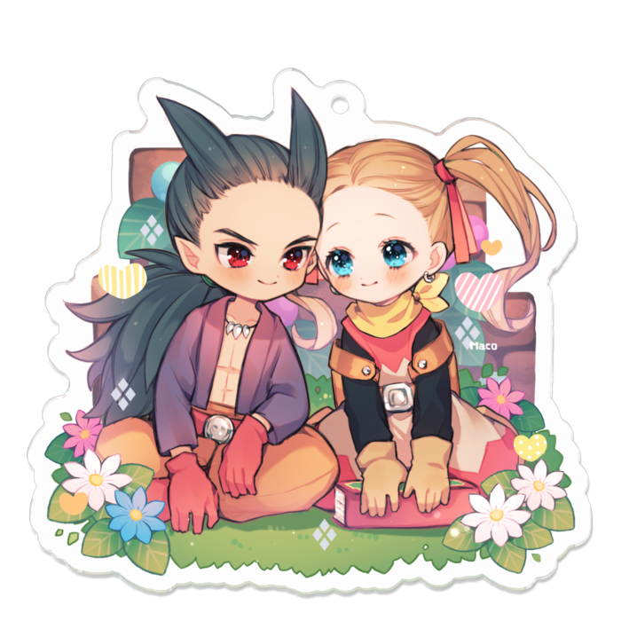 アクリルキーホルダー - 70 x 70 (mm)