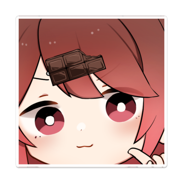 アクリルバッジ - 100 x 100 (mm)