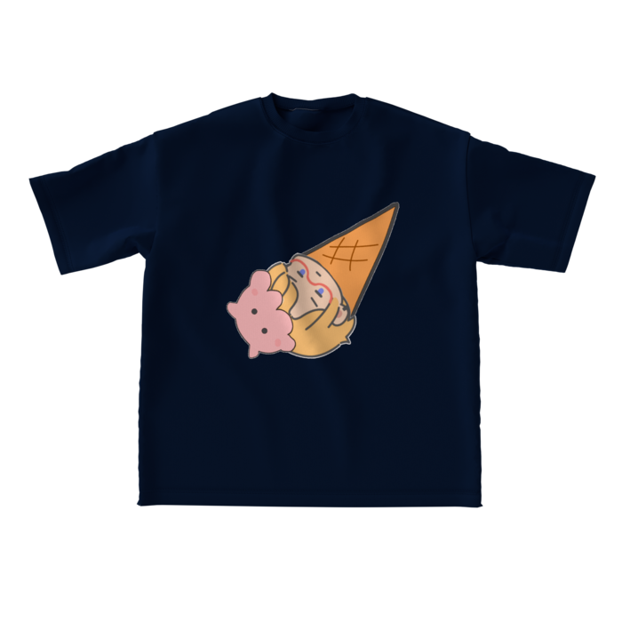 ビッグシルエットTシャツ - L - 正面