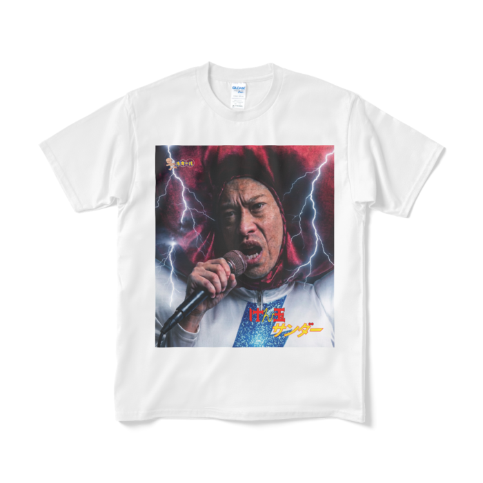 「けん玉サンダー」Tシャツ - M - ホワイト