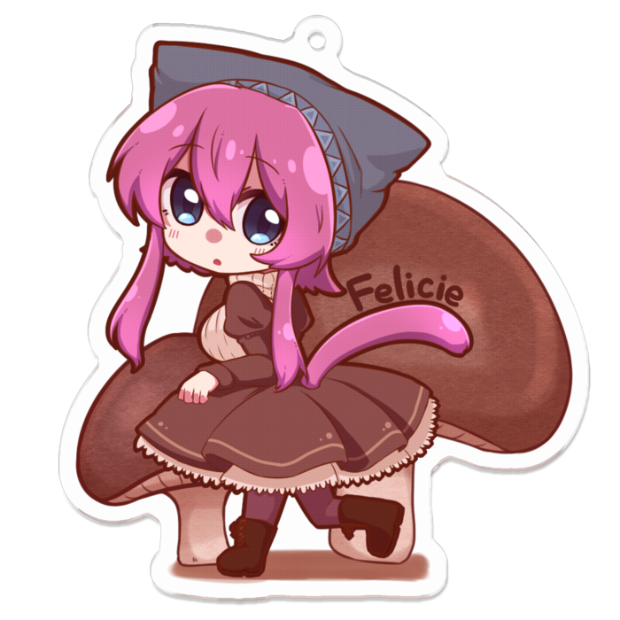 アクリルキーホルダー - 70 x 70 (mm)