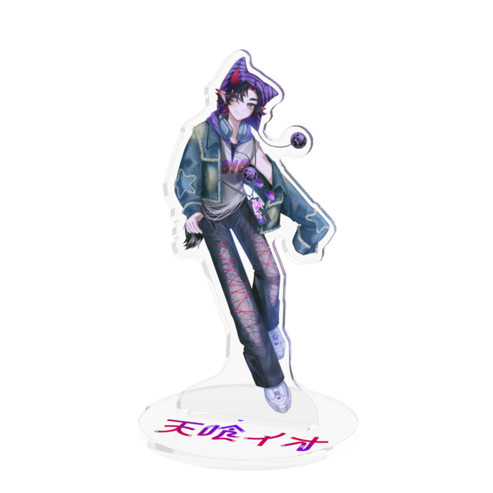 アクリルフィギュア（色調加工） - 100x100mm