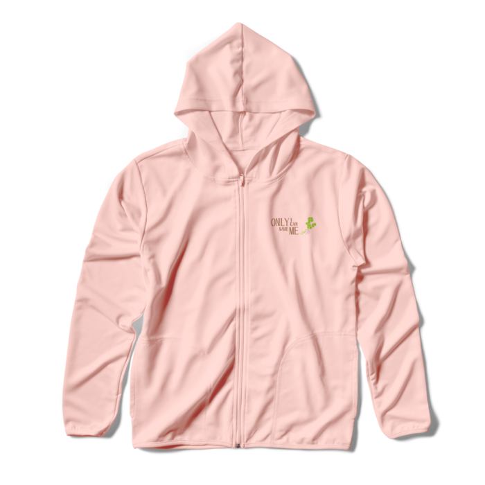 ジップパーカー - S - ライトピンク