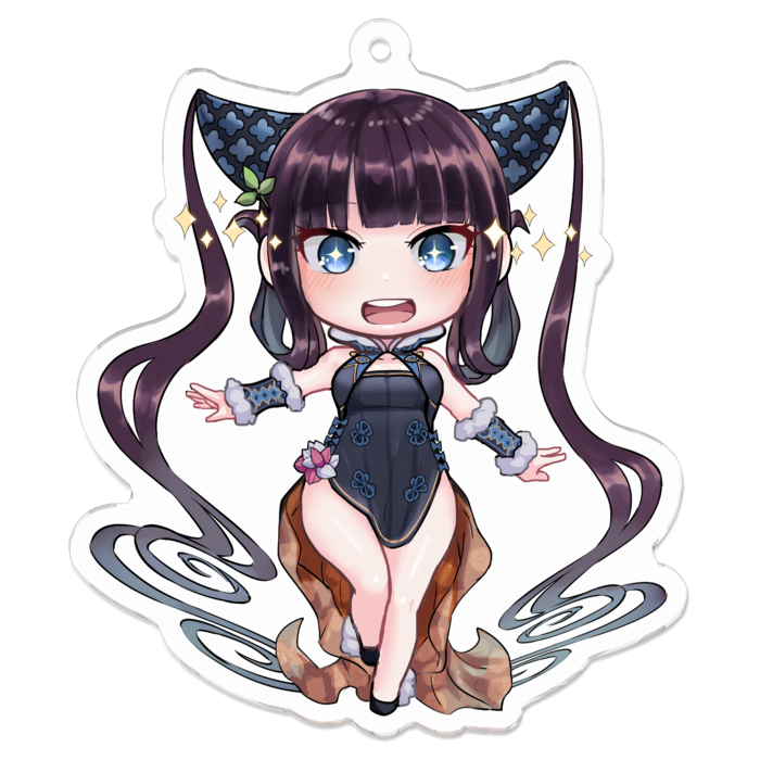 アクリルキーホルダー 楊貴妃 かんぱん工場 Booth