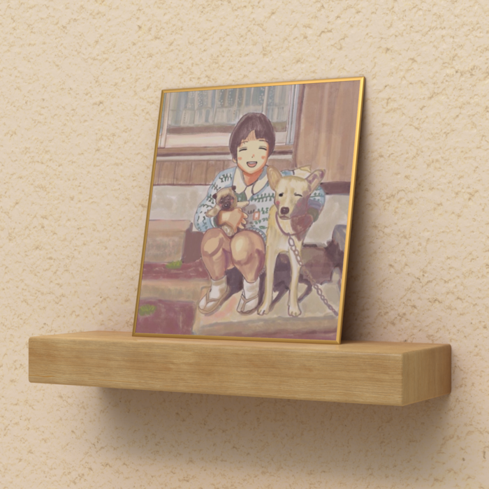 色紙 - ミニ（H135 × W120mm）