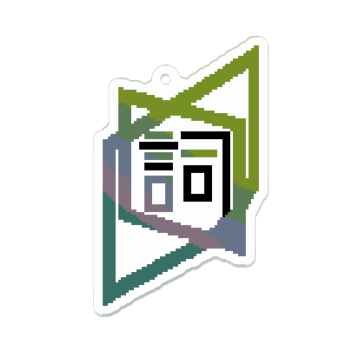 アクリルキーホルダー - 70 x 70 (mm)