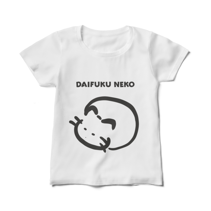 レディース白Tシャツ - M - ブラック