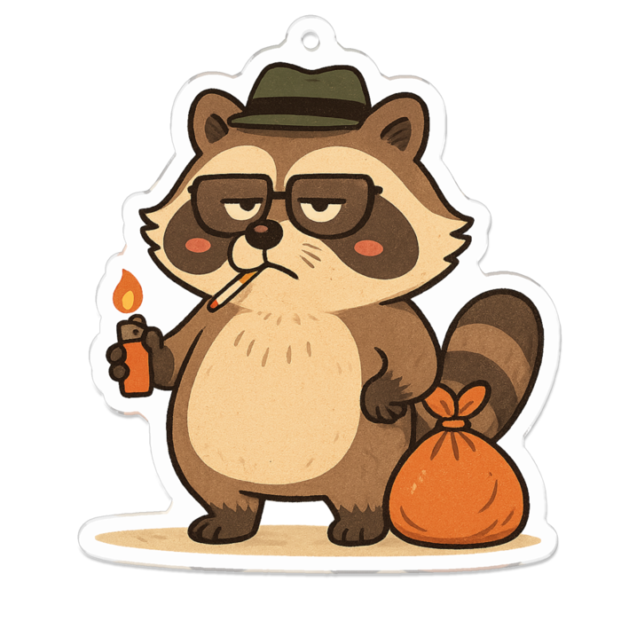 アクリルキーホルダー - 70 x 70 (mm)