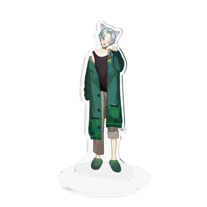①アクリルフィギュア - 100x100mm