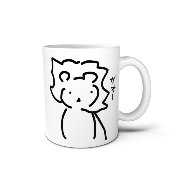 マグカップ - 直径 8 cm / 高さ 9.5 cm