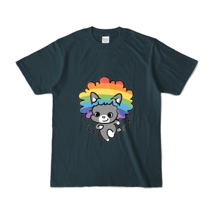 カラーTシャツ - S - デニム (濃色)