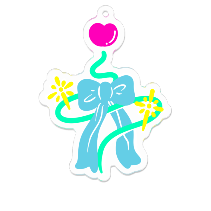 アクリルキーホルダー - 70 x 70 (mm)