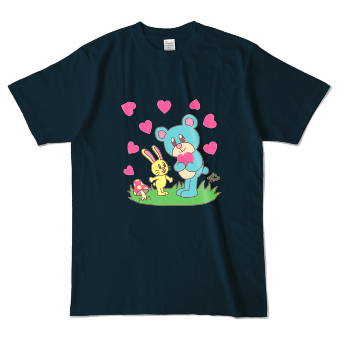 カラーTシャツ - L - ネイビー (濃色)