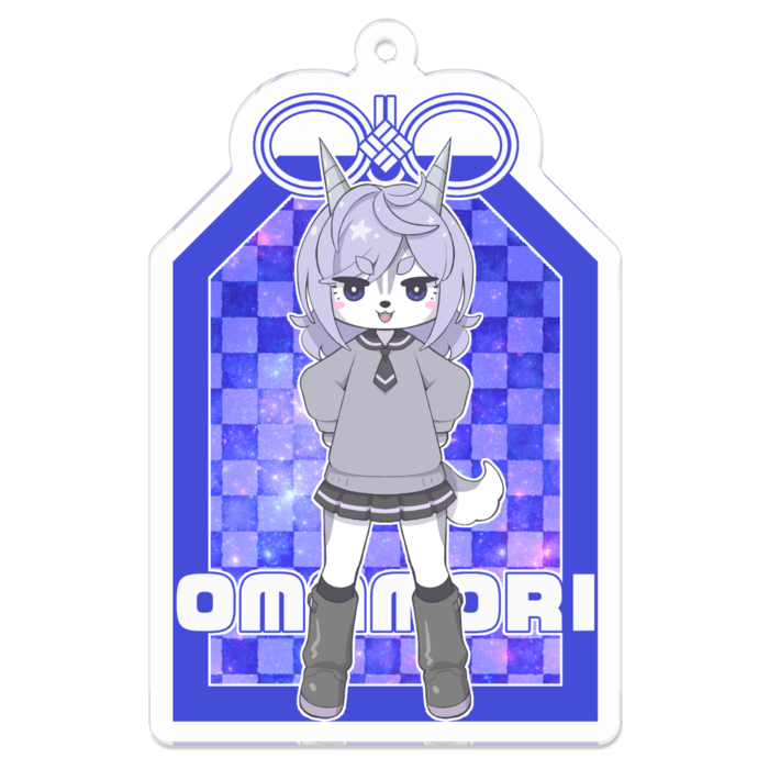 アクリルキーホルダー - 70 x 70 (mm)