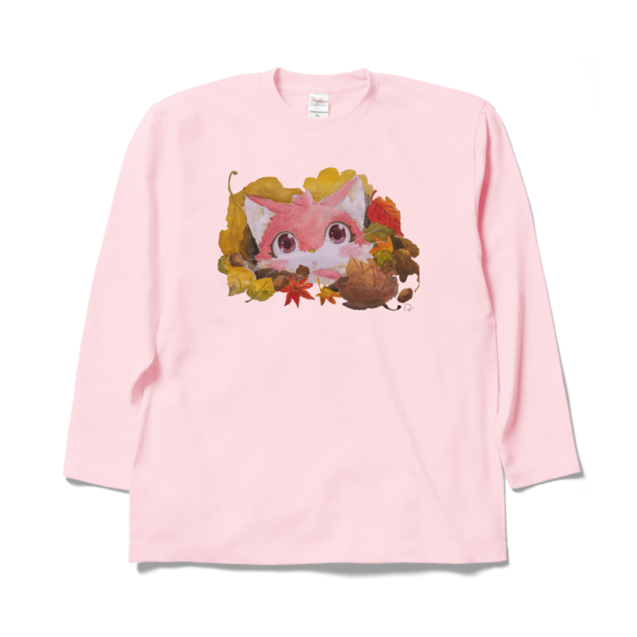 ロングスリーブTシャツ - XL - ライトピンク