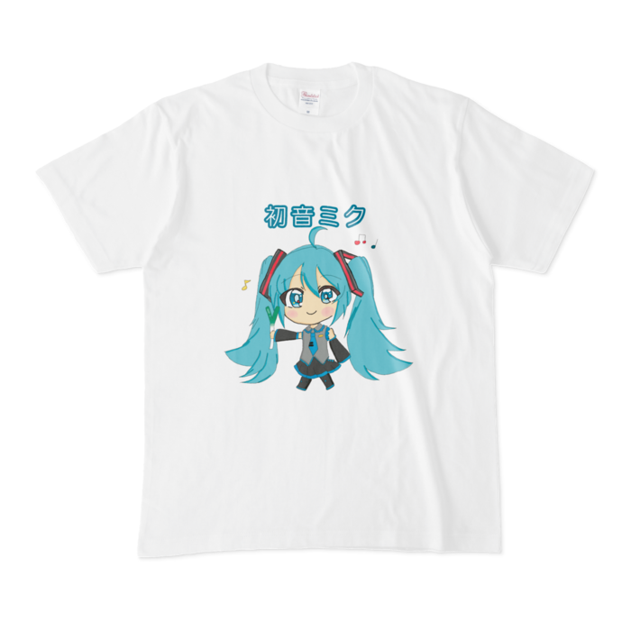 初音ミクミニキャラtシャツ