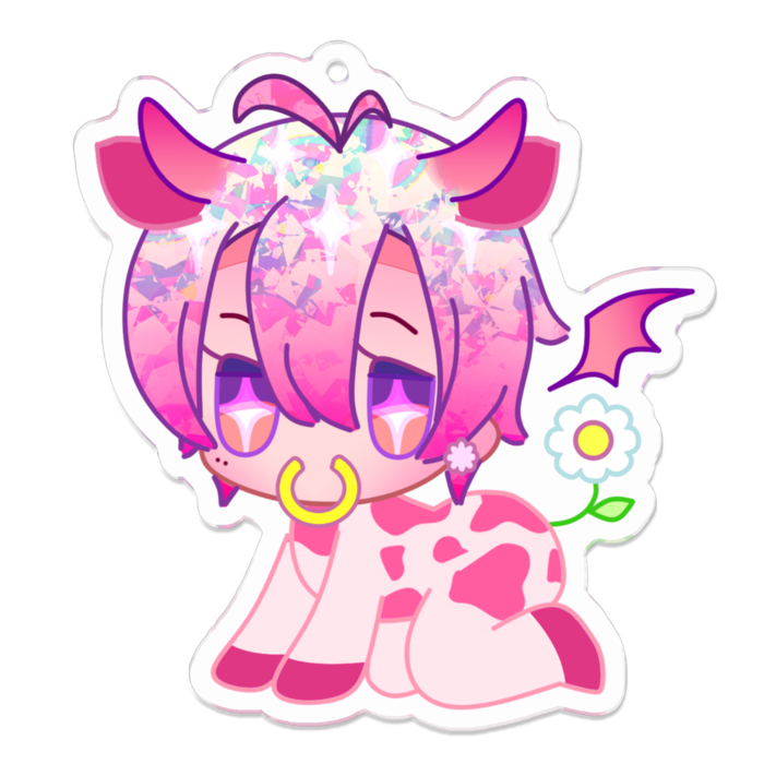 アクリルキーホルダー - 70 x 70 (mm)