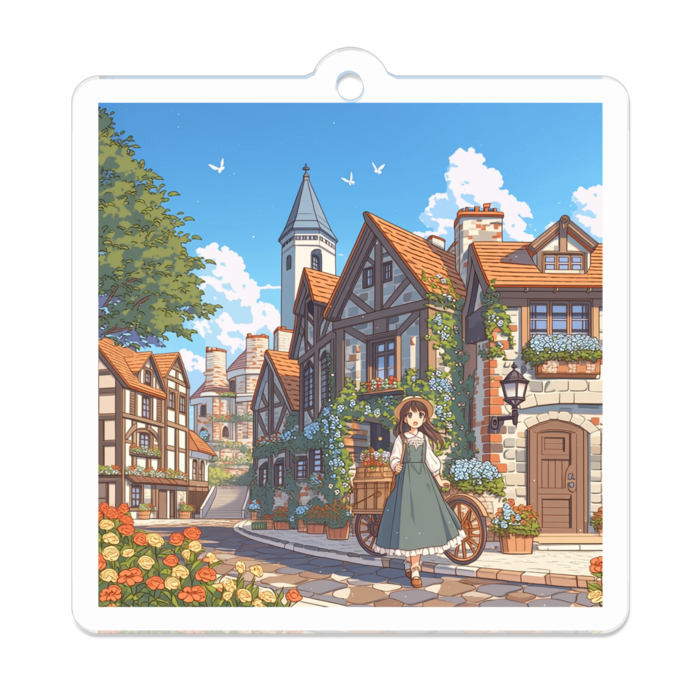 アクリルキーホルダー - W50 × 50mm 以内