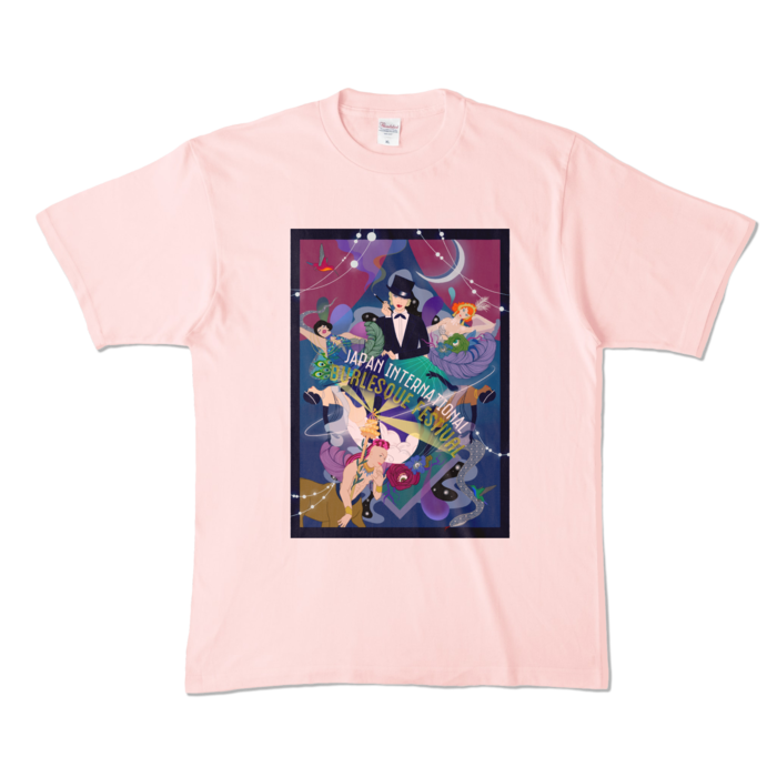 カラーTシャツ - XL - ライトピンク (淡色)