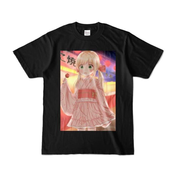 カラーTシャツ - S - ブラック (濃色)