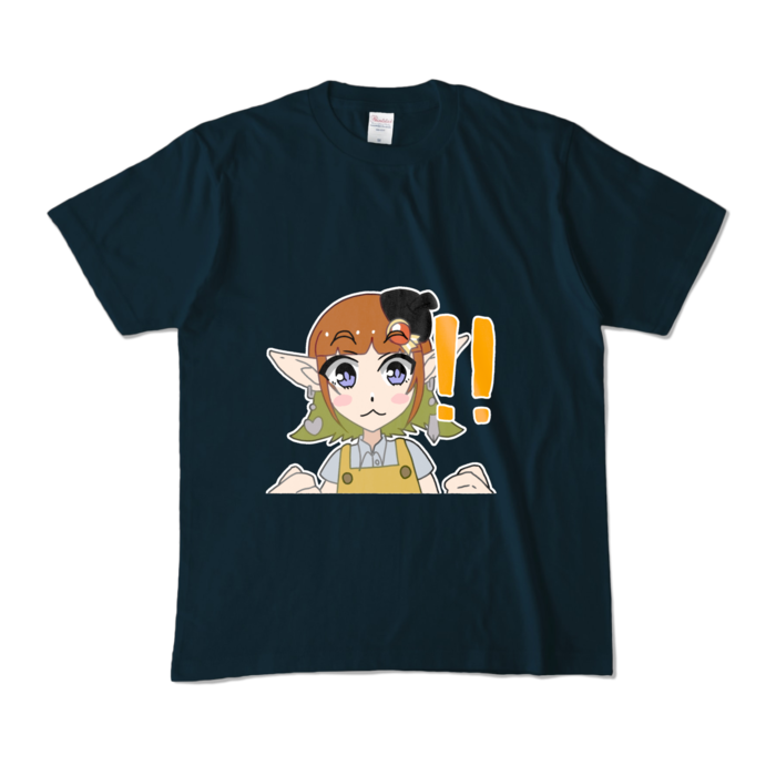 カラーTシャツ - M - ネイビー (濃色)