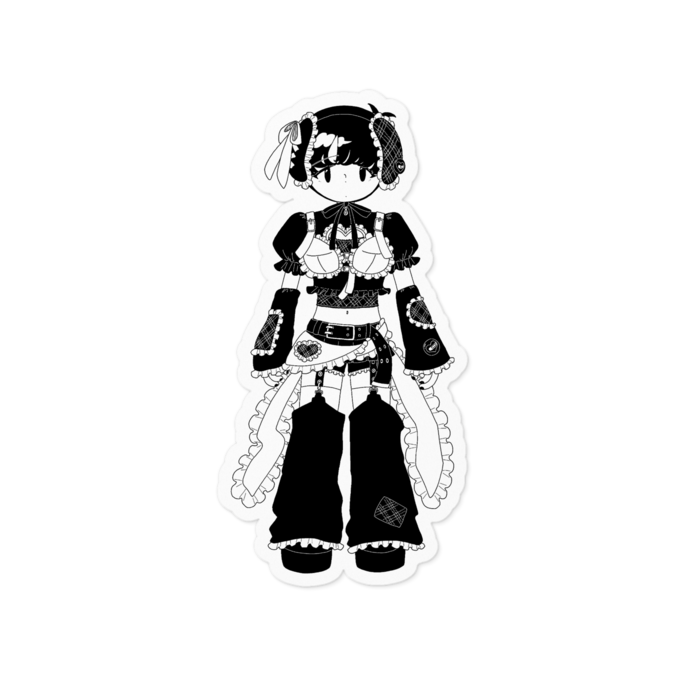 ステッカー - 100 x 100 (mm)