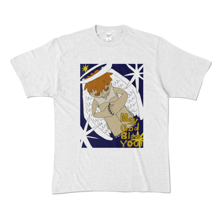 カラーTシャツ - XL - アッシュ (淡色)