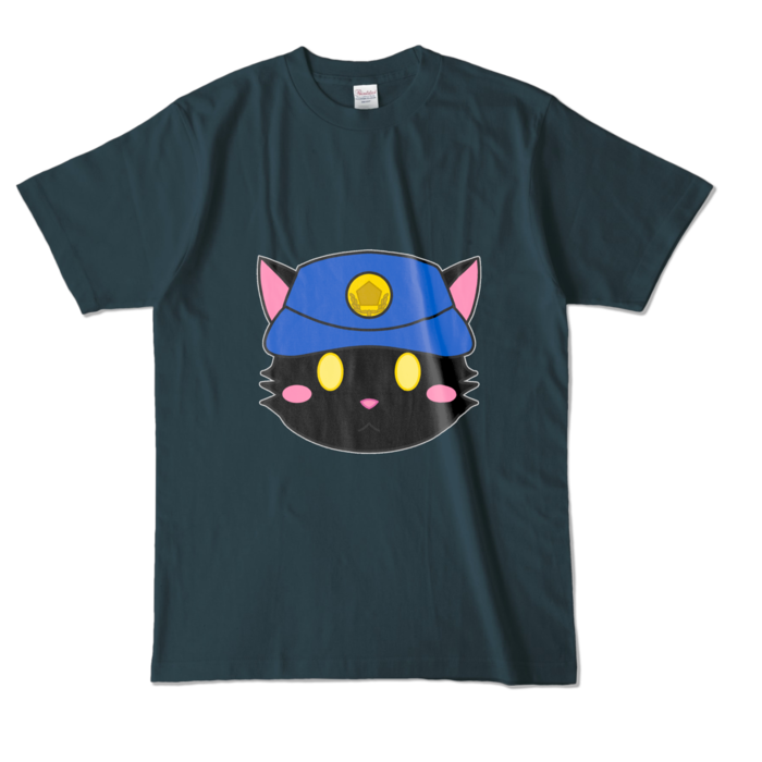 カラーTシャツ - L - デニム (濃色)