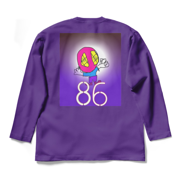 ロングスリーブTシャツ - L - パープル