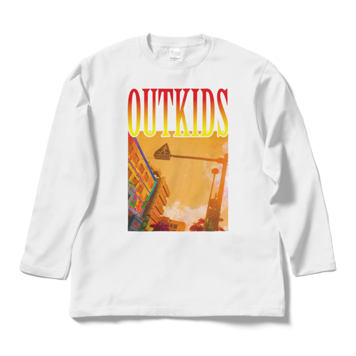 ロングスリーブTシャツ - L - ホワイト