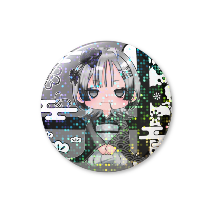 ホログラム缶バッジ - 44mm