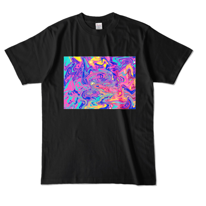 カラーTシャツ - L - ブラック (濃色)