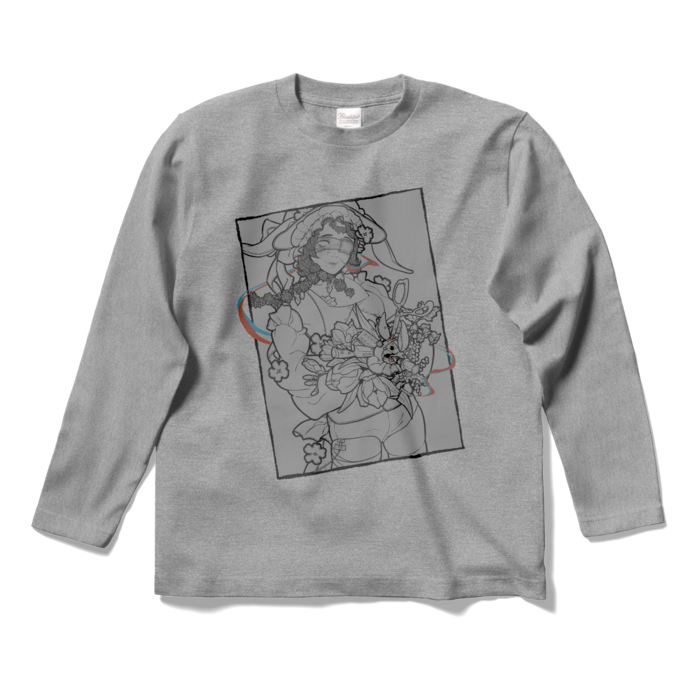 ロングスリーブTシャツ - S - 杢グレー