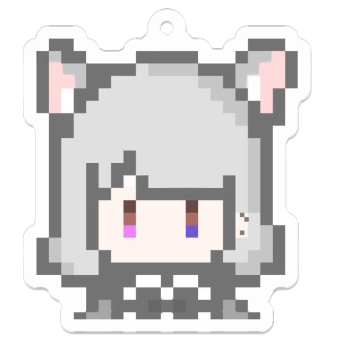 アクリルキーホルダー - 50 x 50 (mm)