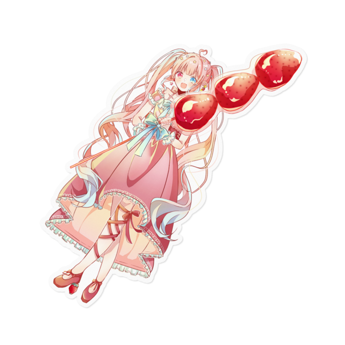 ステッカー - 160 x 160 (mm)ホワイト