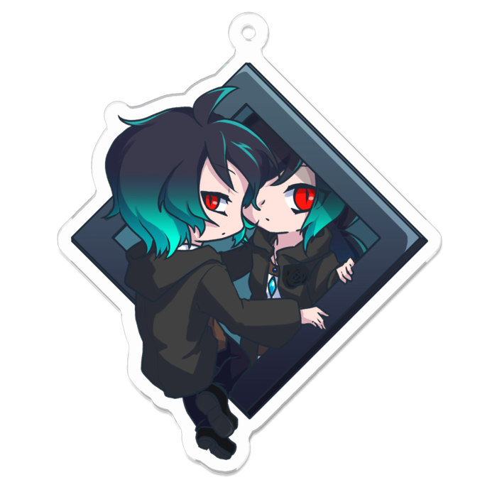 アクリルキーホルダー - 70 x 70 (mm)