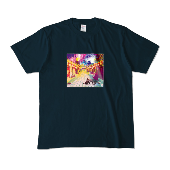 カラーTシャツ - M - ネイビー (濃色)