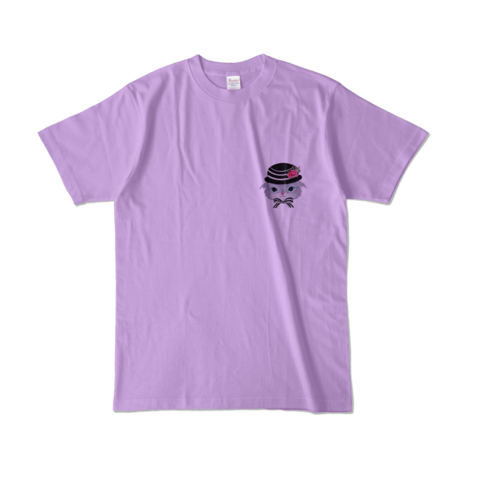 カラーTシャツ - L - ライトパープル (淡色)