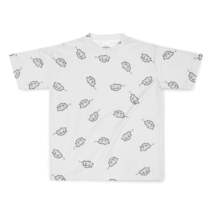 フルグラフィックTシャツ - L - 両面印刷