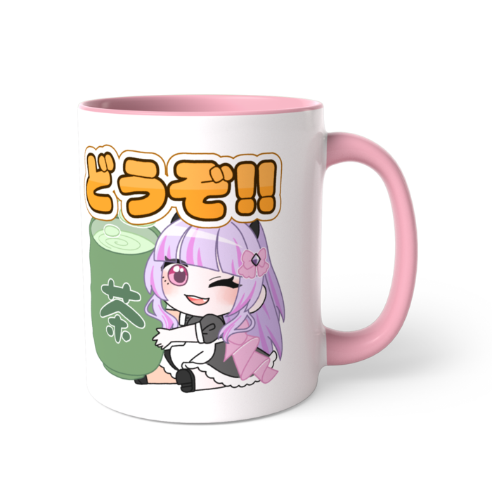 ツートンカラーマグカップ - 直径 8.2cm / 高さ 9.5cm