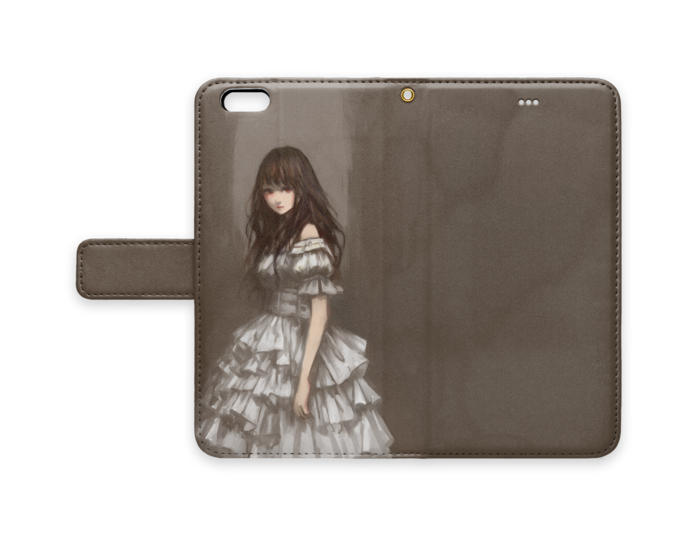 手帳型iPhoneケース - iPhone 6 Plus / 6s Plus - ストラップ穴 あり