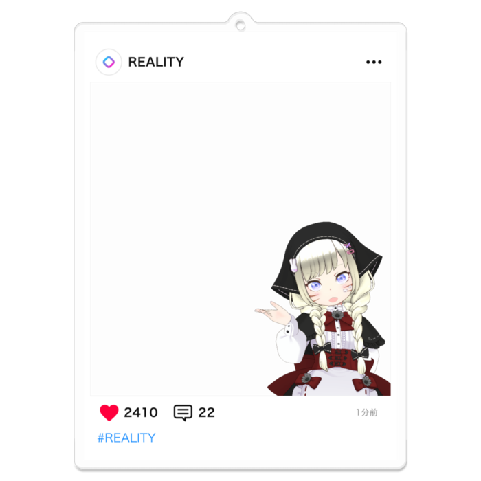 アクリルキーホルダー - 100 x 100 (mm)