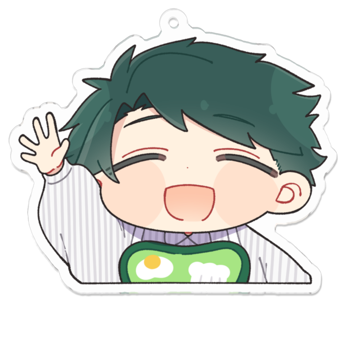 アクリルキーホルダー - 70 x 70 (mm)(1)