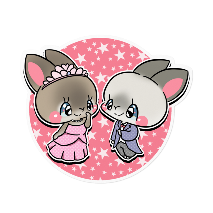 ステッカー - 160 x 160 (mm)