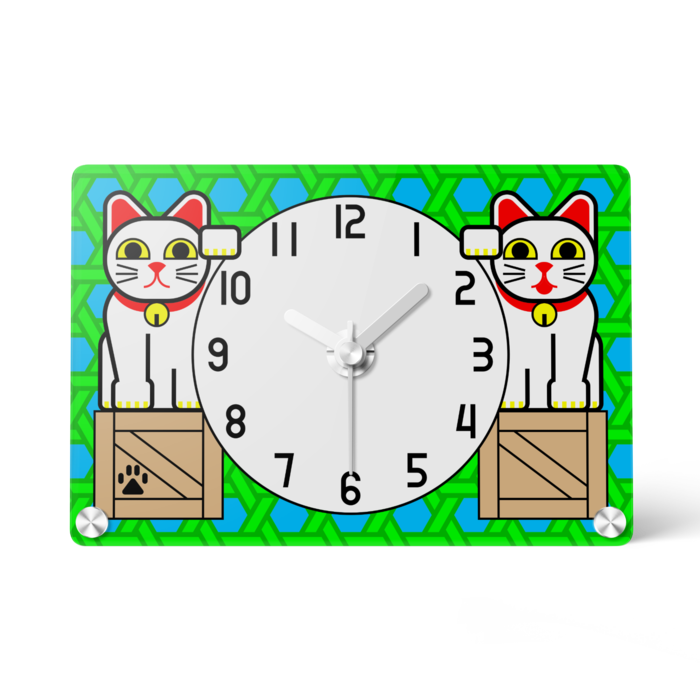 アクリル時計 - 148x100mm